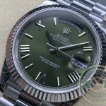 Rolex Day-Date 40mm Olive Green Roman Dial 228239 - Affordable Super Clone Watch