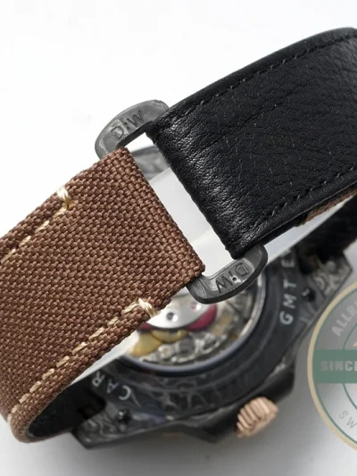 ROLEX GMT-Master II DIW Karbon Sarı Kadranı 40mm - Factory Super Clone Watch