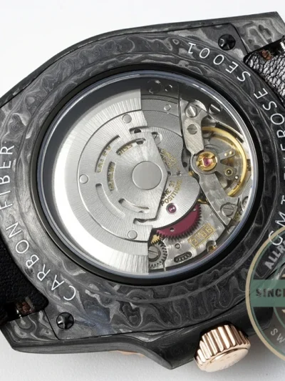 ROLEX GMT-Master II DIW Karbon Sarı Kadranı 40mm - Factory Super Clone Watch