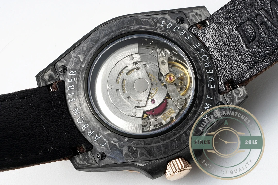 ROLEX GMT-Master II DIW Karbon Sarı Kadranı 40mm - Factory Super Clone Watch