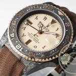 ROLEX GMT-Master II DIW Karbon Sarı Kadranı 40mm - Top-Tier Swiss Replica Watch