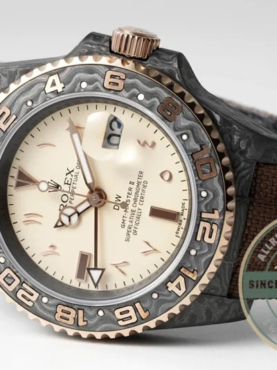 ROLEX GMT-Master II DIW Karbon Sarı Kadranı 40mm - Budget Luxury Replica Watch