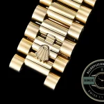 Super Clone Day-Date 40 mm White Dial Yellow Gold M228238-0042 - Luxury Replica Watch