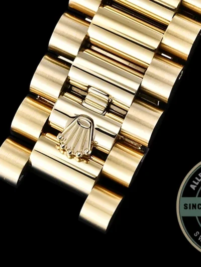 Super Clone Day-Date 40 mm White Dial Yellow Gold M228238-0042 - Luxury Replica Watch