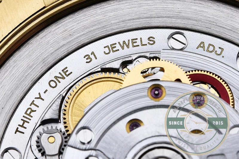 Super Clone Day-Date 40 mm White Dial Yellow Gold M228238-0042 - Luxury Replica Watch