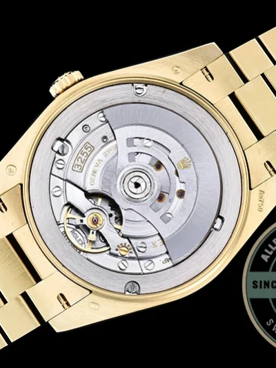 Super Clone Day-Date 40 mm White Dial Yellow Gold M228238-0042 - Swiss Movement Replica Watch
