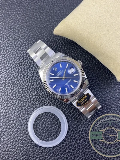 Super Clone Rolex Datejust 41mm 126334 Oyster Blue Dial - Budget Luxury Replica Watch
