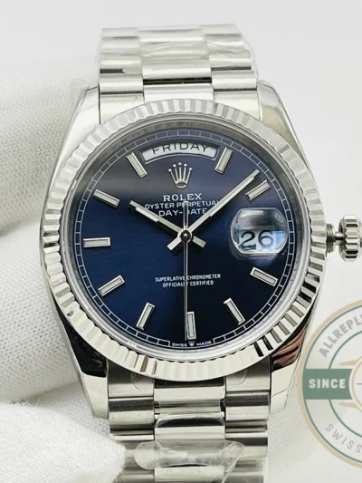 Superclone Day-date 40mm Blue Dial 228239AF - Top-Tier Swiss Replica Watch