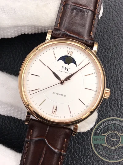 Superclone IWC Portofino Rose Gold IW459403 - Budget Luxury Replica Watch