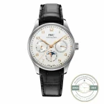 Super clone IWC Portugieser IW344207 Perpetual Calendar in a 42mm steel case