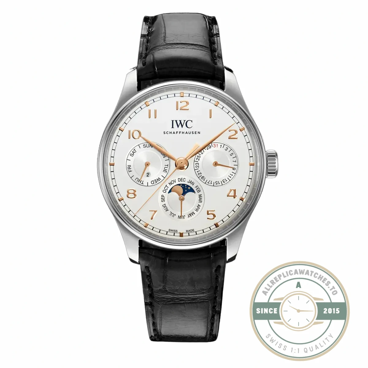 Superclone IWC Portuguese IW344207 Perpetual Calendar - Top-Tier Swiss Replica Watch