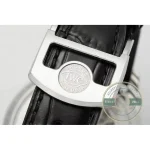 Steel at 42mm keeps a perpetual calendar wearable on an ordinary day