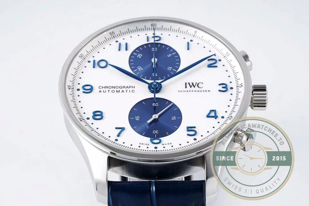 Superclone IWC Portuguese Silver IW371620 - 1:1 Swiss Replica Watch