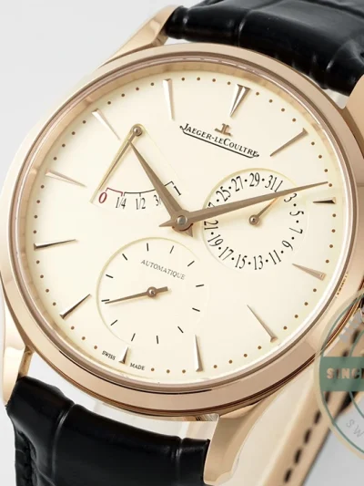 Superclone Jaeger-LeCoultre Master Ultra Thin Gold Q1372510 - Budget Luxury Replica Watch