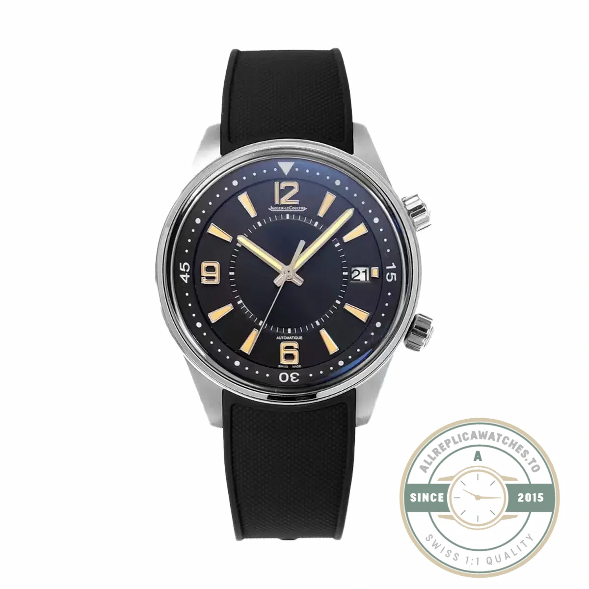 Superclone Jaeger-LeCoultre Polaris Q906867J Black Dial - Affordable Super Clone Watch