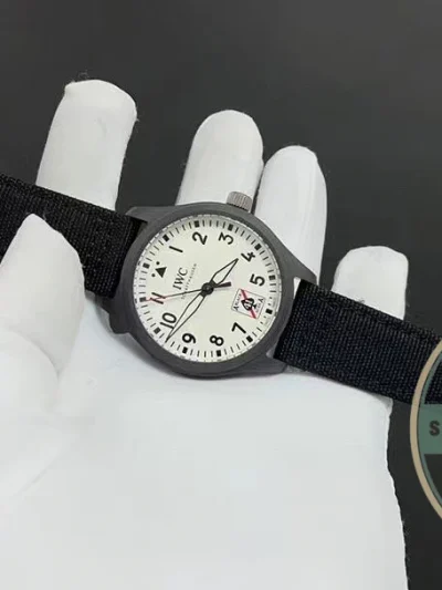Superclone Pilot’s Black Aces White Dial Ceramic IW326905 - Factory Super Clone Watch
