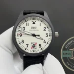 Superclone Pilot’s Black Aces White Dial Ceramic IW326905 - Premium Super Clone Watch