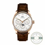 Superclone Portugieser Perpetual 42mm Rose Gold IW344202 - Luxury Replica Watch