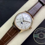 Superclone Portugieser Perpetual 42mm Rose Gold IW344202 - Affordable Luxury Replica Timepiece