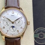 Superclone Portugieser Perpetual 42mm Rose Gold IW344202 - Swiss Movement Replica Watch