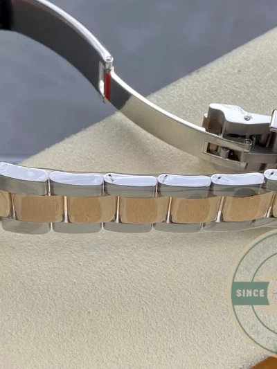 Superclone Rolex GMT-Master II 40mm Gold Steel 126711CHNR Root Beer - Affordable Super Clone Watch
