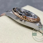 Superclone Rolex GMT-Master II 40mm Gold Steel 126711CHNR Root Beer - Premium Super Clone Watch