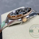 Superclone Rolex GMT-Master II 40mm Gold Steel 126711CHNR Root Beer - Premium Super Clone Watch