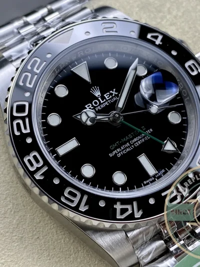Superclone Rolex GMT-Master II Bruce Wayne 126710GRNR Jubilee - Swiss Movement Replica Watch