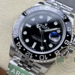 Superclone Rolex GMT-Master II Bruce Wayne 126710GRNR Jubilee - Best Quality Replica Watch