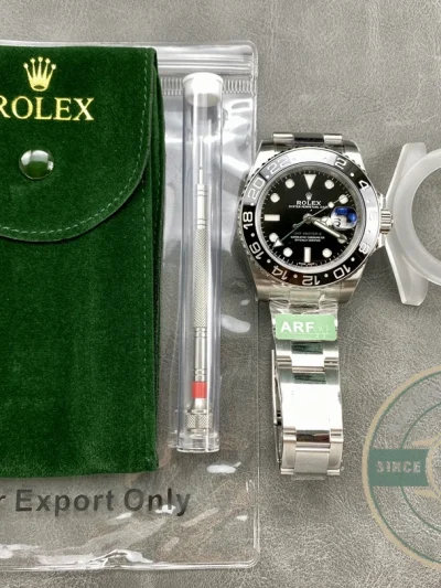Superclone Rolex GMT-Master II Bruce Wayne 126710GRNR Jubilee - Luxury Replica Watch