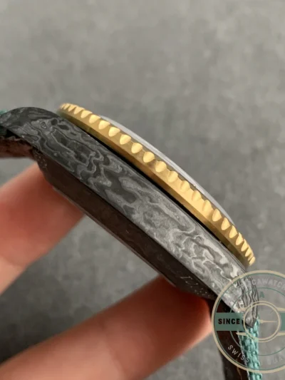 Superclone Rolex GMT-MASTER II-Carbon Fiber-Yellow Grey - Factory Super Clone Watch