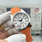 Superclone Rolex Milgauss 40mm White Dial 116400 Orange - High-Grade Replica Watch