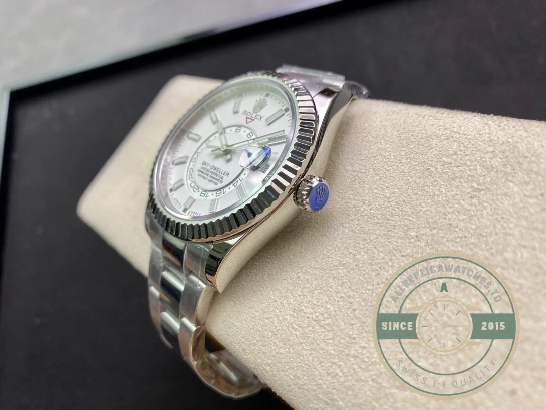 Superclone Rolex Sky-Dweller 326938 42mm White Dial - Affordable Super Clone Watch