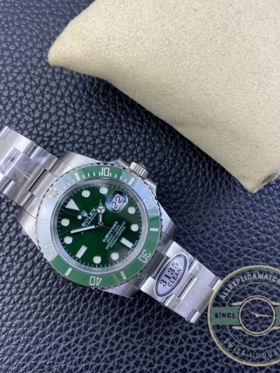 Superclone Rolex Submariner Hulk 40mm Green Dial 116610LV - Affordable Luxury Replica Timepiece