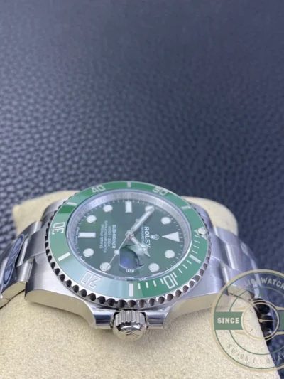 Superclone Rolex Submariner Hulk 40mm Green Dial 116610LV - Affordable Super Clone Watch