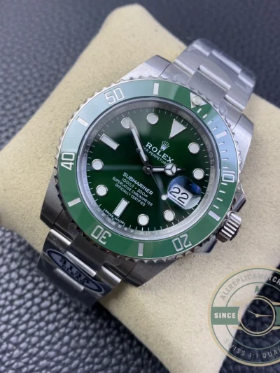 Superclone Rolex Submariner Hulk 40mm Green Dial 116610LV - Affordable Luxury Replica Timepiece