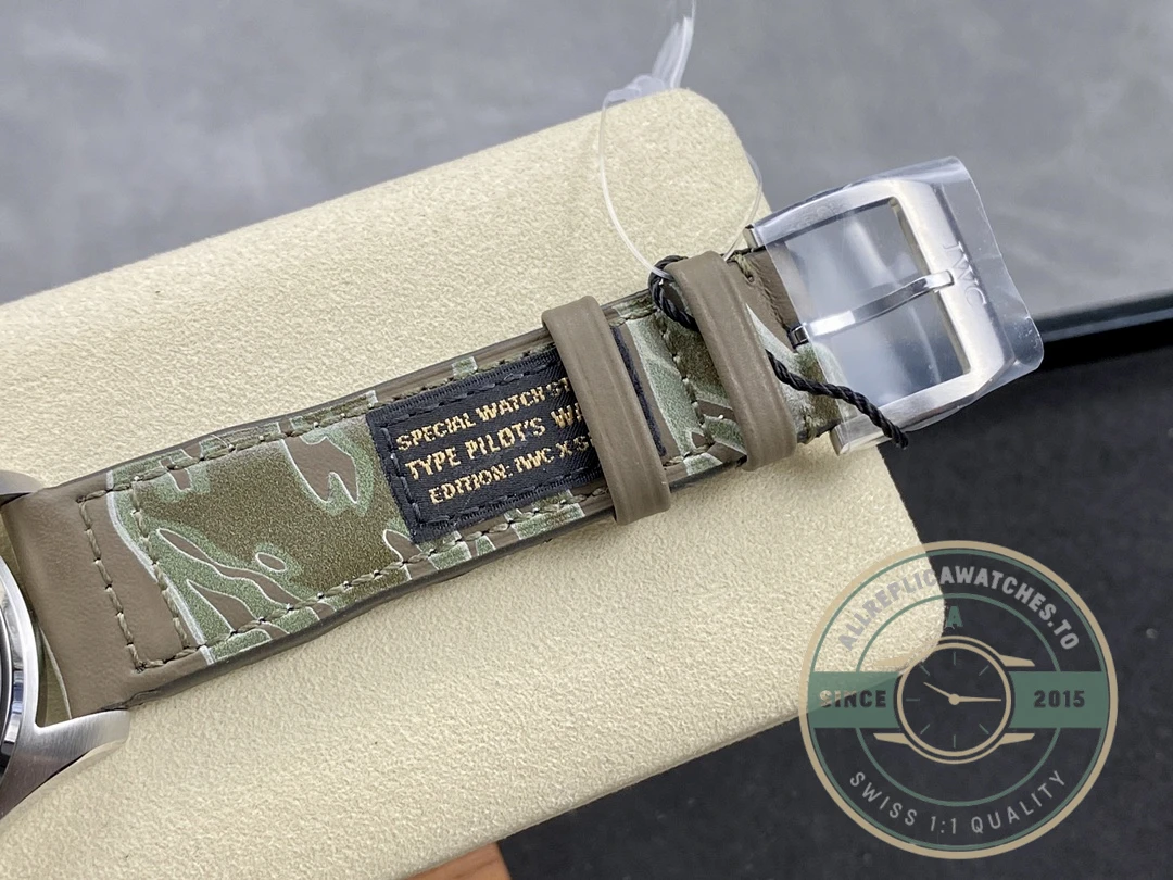 Swiss Clone IWC PILOT MARK XX Black Dial IW328201 - Premium Super Clone Watch