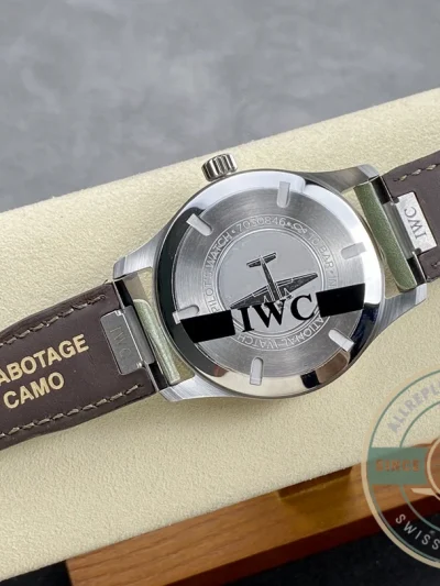 Swiss Clone IWC PILOT MARK XX Black Dial IW328201 - Swiss Movement Replica Watch