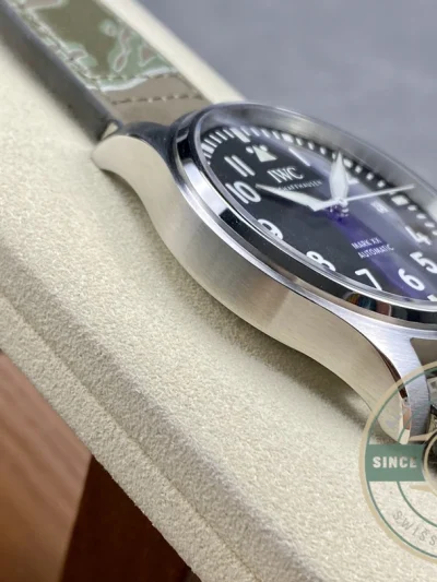 Swiss Clone IWC PILOT MARK XX Black Dial IW328201 - Budget Luxury Replica Watch