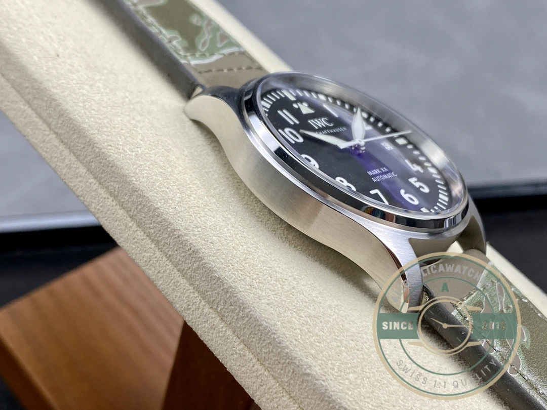 Swiss Clone IWC PILOT MARK XX Black Dial IW328201 - Budget Luxury Replica Watch