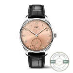 IWC Portugieser Automatic IW358313, salmon dial at 40mm, super clone