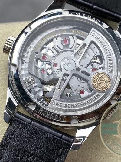 Swiss Clone IWC Portugieser Automatic Watch 40mm Salmon Dial IW358313 - Affordable Luxury Replica Timepiece