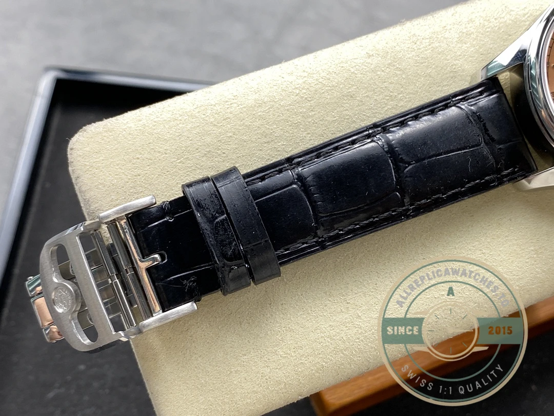 Swiss Clone IWC Portugieser Automatic Watch 40mm Salmon Dial IW358313 - Best Quality Replica Watch