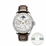 Portugieser Perpetual Calendar IW503301 clone with a four-digit year display
