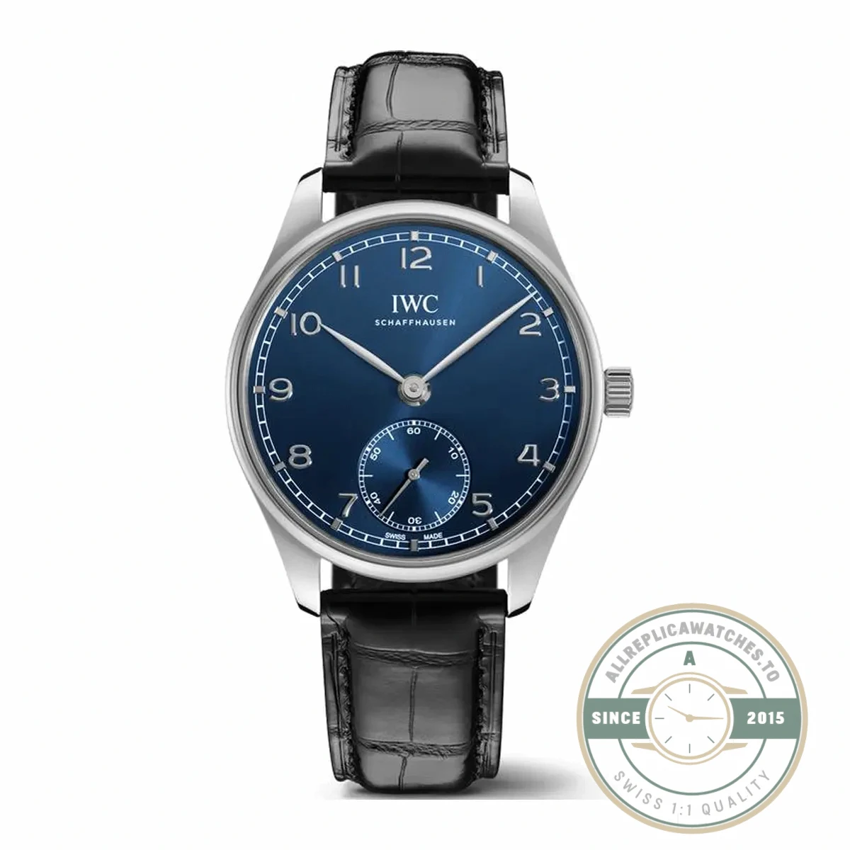Swiss Clone IWC Portuguese 40mm Blue Dial IW358305 - Swiss-Made Clone Watch