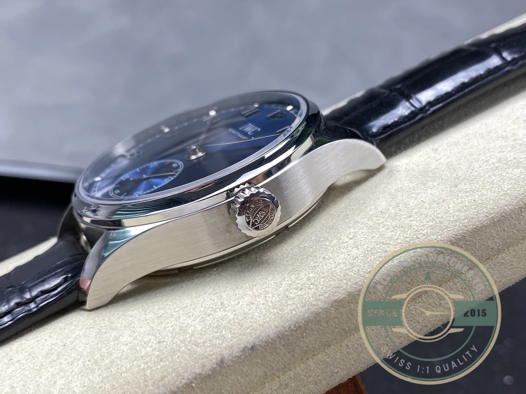 Swiss Clone IWC Portuguese 40mm Blue Dial IW358305 - Luxury Replica Watch