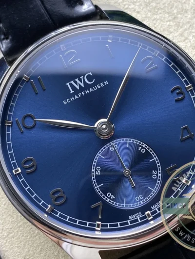 Swiss Clone IWC Portuguese 40mm Blue Dial IW358305 - Budget Luxury Replica Watch