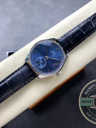 Swiss Clone IWC Portuguese 40mm Blue Dial IW358305 - Premium Super Clone Watch