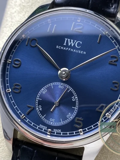 Swiss Clone IWC Portuguese 40mm Blue Dial IW358305 - Affordable Super Clone Watch