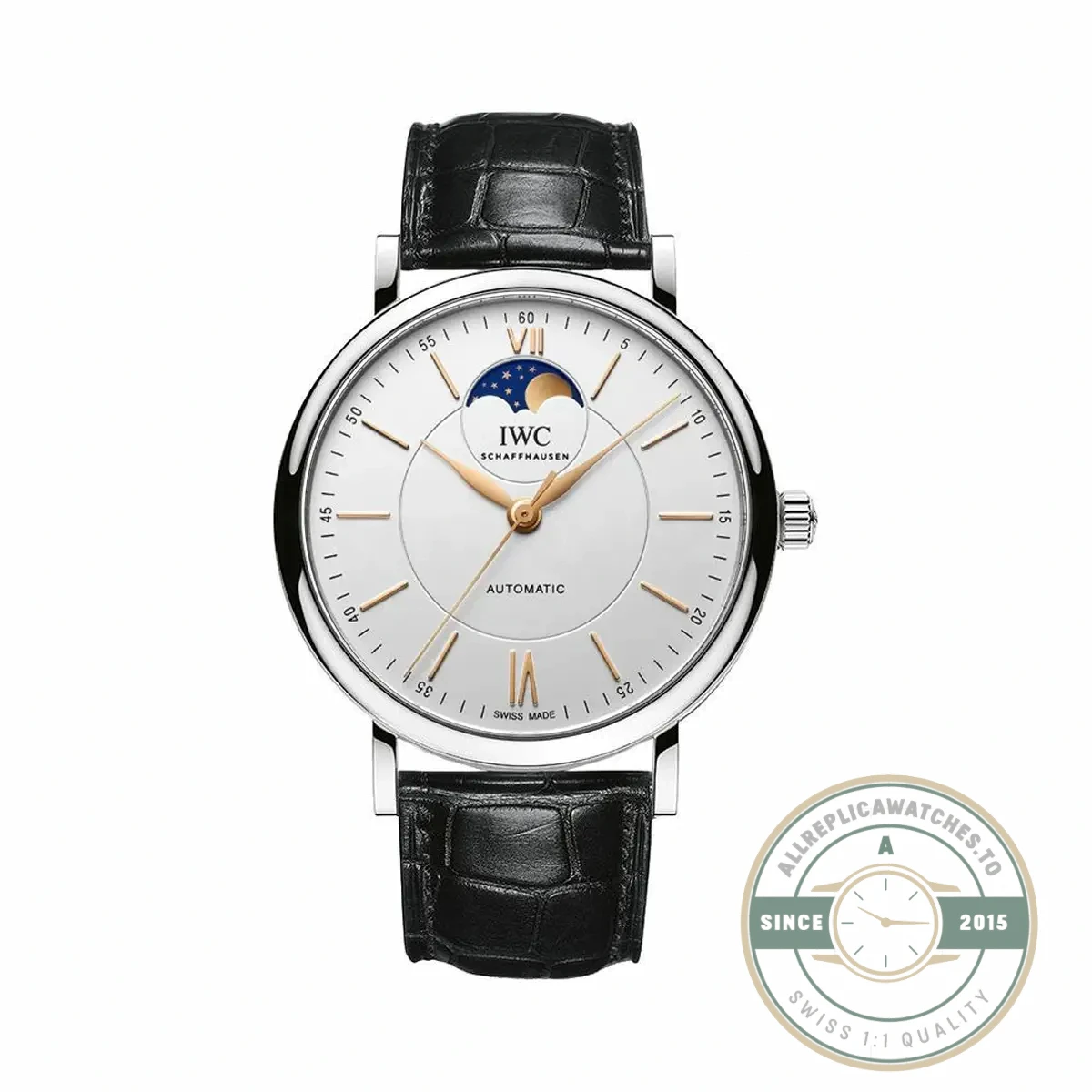 Swiss Clone IWC Schaffhausen Portofino Silver 40mm IW459401 - Premium Super Clone Watch